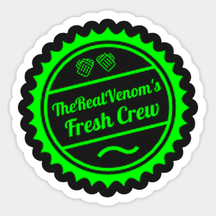 TheRealVenom's Fresh Crew Emblem Sticker